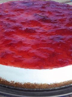 Una foto de Tarta de queso sin azúcar