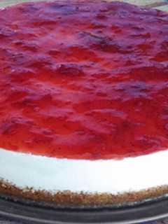 Una foto de Tarta de queso sin azúcar