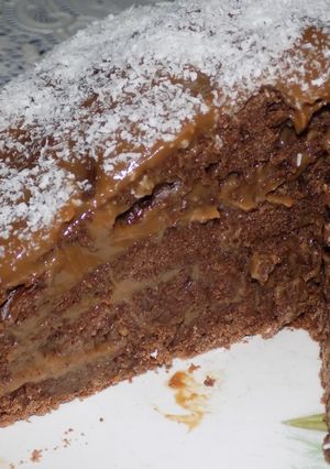 Una foto de Torta chocolatosa (de cajita)