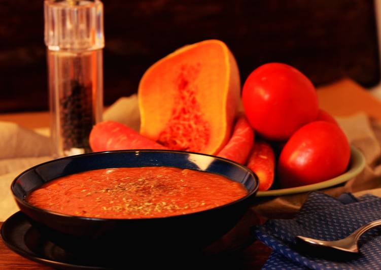 Autumn soup with Butternut Squash Autumn soup with Butternut Squash