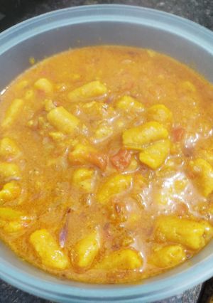 गट्टे की सब्जी (gatte ki sabzi recipe in Hindi) रेसिपी मुख्य फोटो