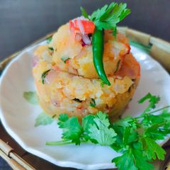 A picture of Bihari Style Aloo Chokha.