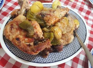 Foto de Frango assado no forno