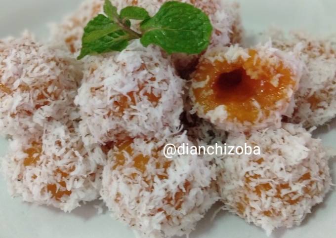 Cara Gampang Menyiapkan Klepon Ubi simple Anti Gagal