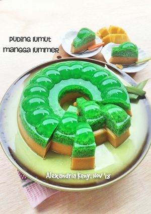 Foto resep Puding lumut mangga lummer👍