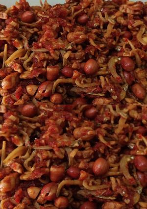Foto resep Sambal kering tempe teri kacang