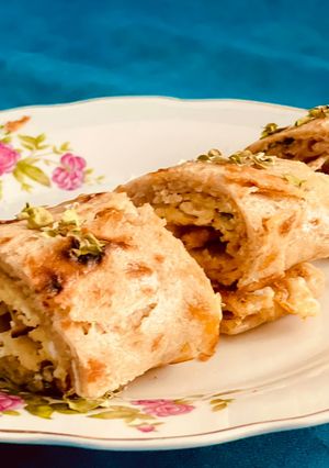 عکسی از دستور رولت تخم مرغ(لقمه مدرسه)