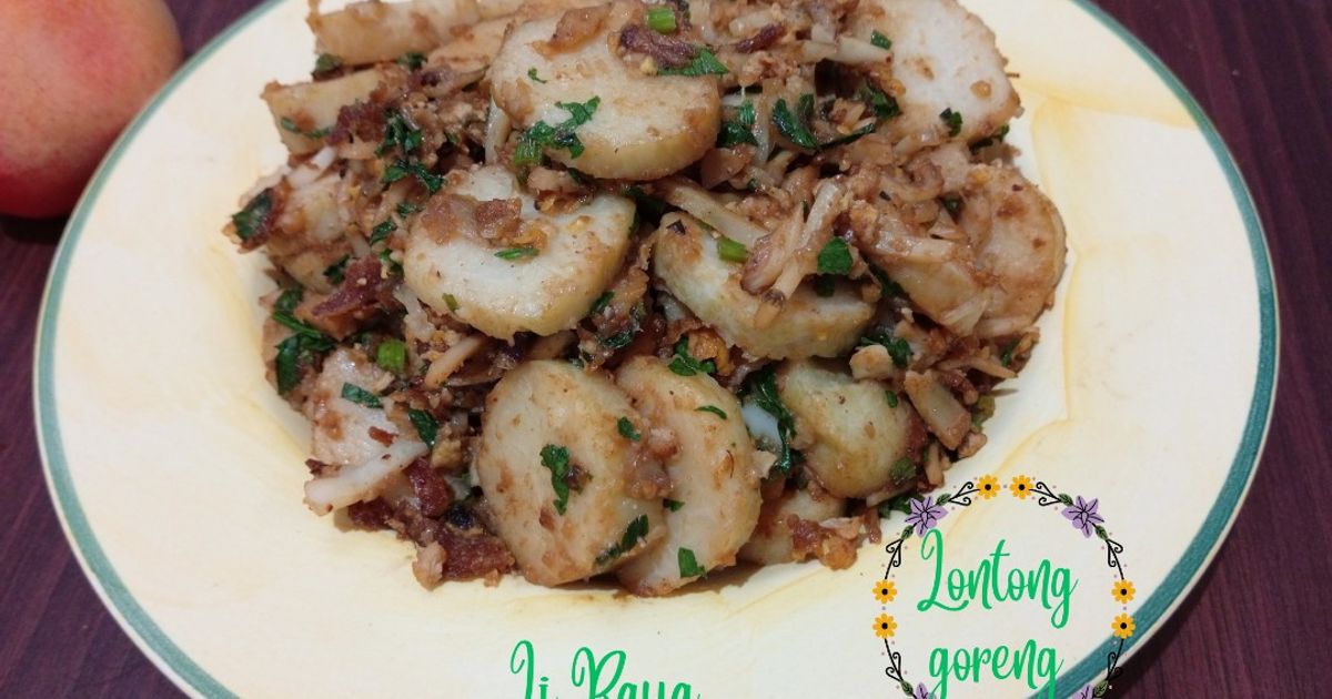 Lontong Goreng Sotong