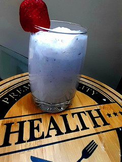 A picture of Strawberry smoothie.