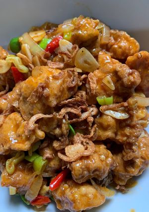 Foto resep Ayam tepung saos asam manis