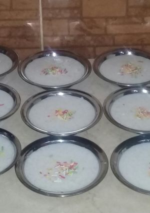 صورة لوصفة أرز باللبن