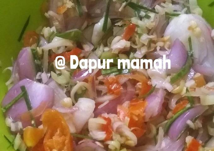 Resep Sambal matah oleh Syifa fauziah - Cookpad