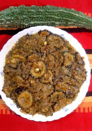করলা কারি রেসিপির প্রধান ছবি