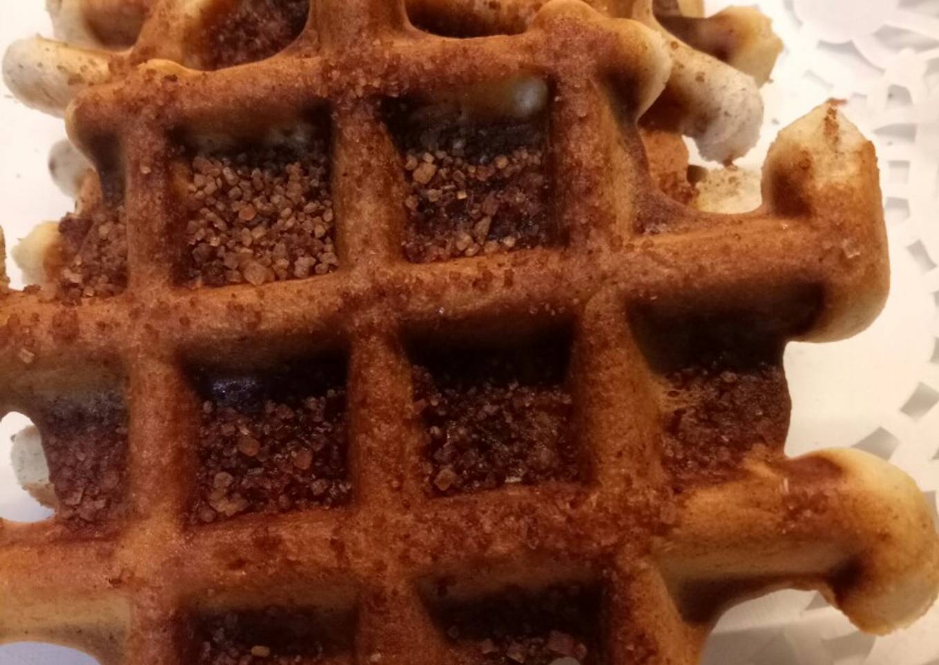 Donut waffle