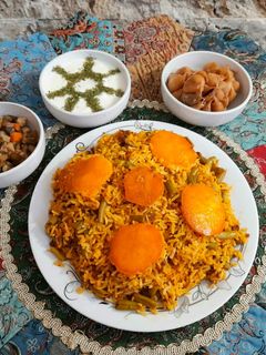 عکسی از دستور لوبیا پلو (استانبولی)