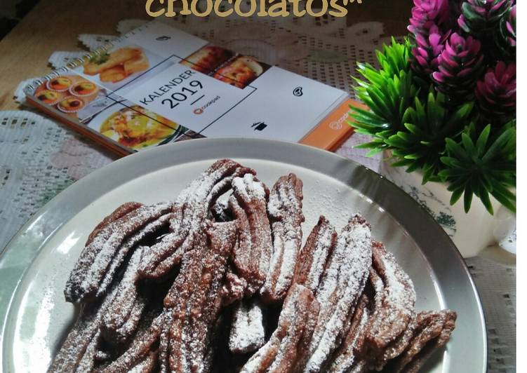 Resep masakan churros chocolatos | Cara Membuat churros chocolatos Yang Bikin Ngiler
