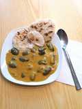 Babfőzelék "Dhal Curry"