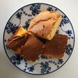 Blondie. Brownie de chocolate blanco sin gluten