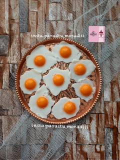 عکسی از دستور ژله تخم مرغی🍳🍳🍳