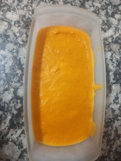 Una foto de Helado de Flan con Dulce de Leche