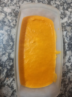 Una foto de Helado de Flan con Dulce de Leche