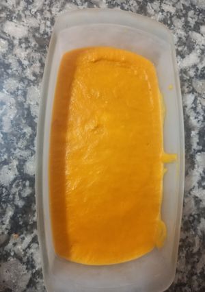 Una foto de Helado de Flan con Dulce de Leche