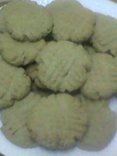 A picture of Peanut Butter Cookies.