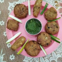 A picture of Potatoes Roll (Navratri wart Special).