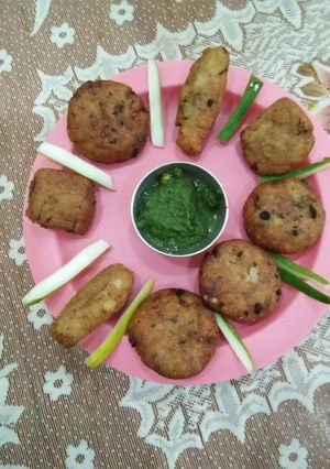 A picture of Potatoes Roll (Navratri wart Special).