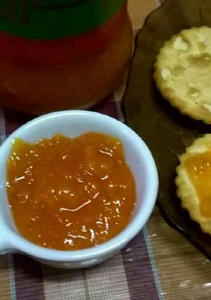 Una foto de Mermelada de mandarina y banana