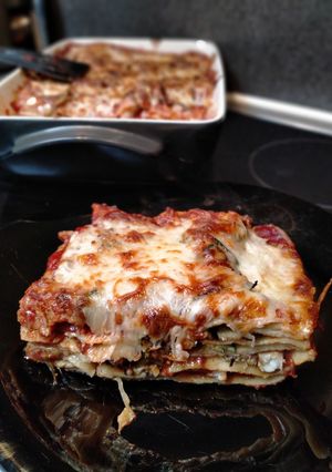 Une photo de Lasagne courgette poulet