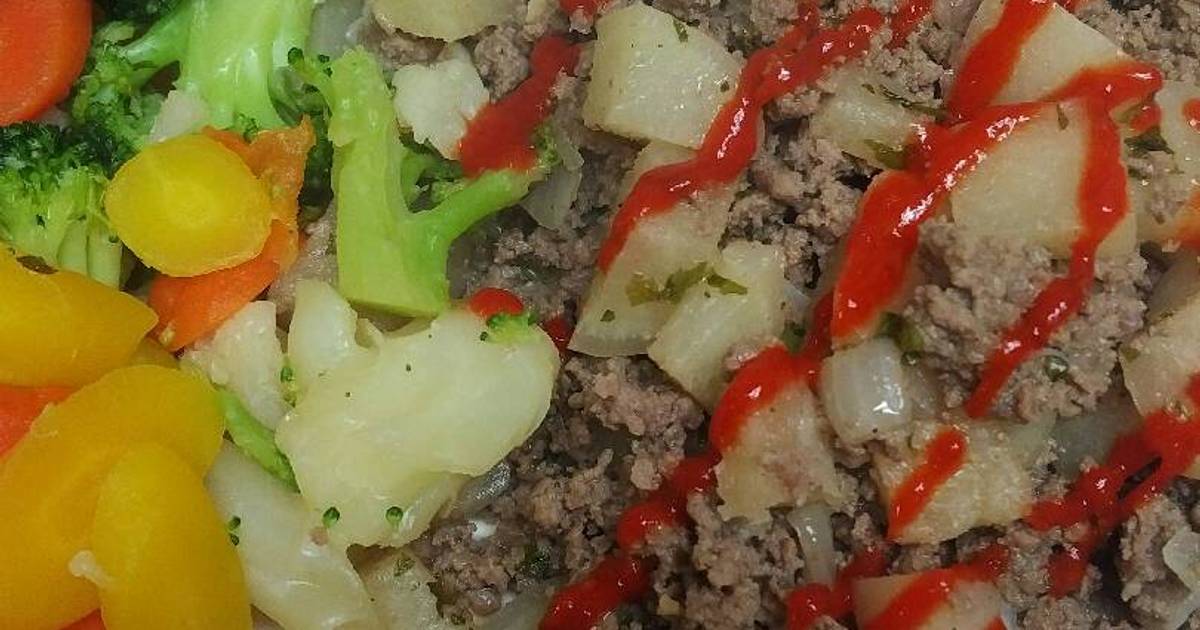 Spicy Turnip Hamburger Scramble Recipe by skunkmonkey101 Cookpad