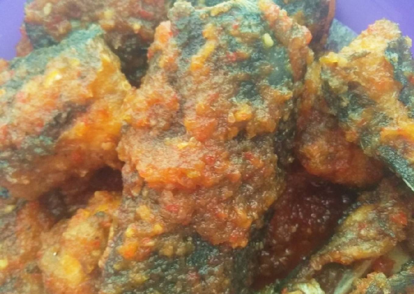 Sambal ikan Lele
