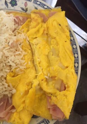 Una foto de Omelette clásico