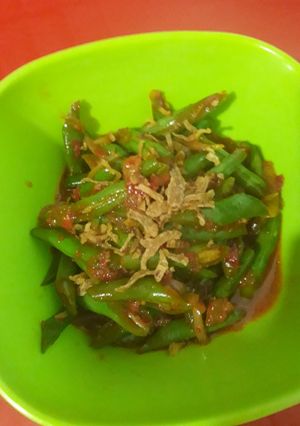 Foto resep Tumis buncis pedas manis