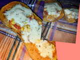 Zapallo relleno al horno