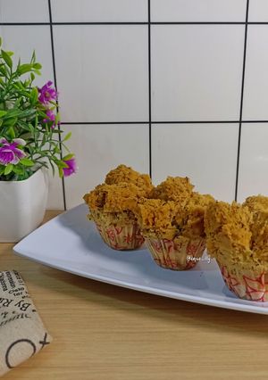 Foto resep Bolu Kukus Pisang Mekar (no mixer)