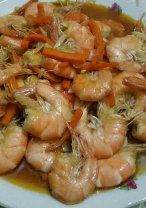 Foto resep Udang saus asam pedas sederhana