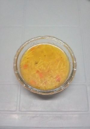 صورة لوصفة شوربة الشعيريه