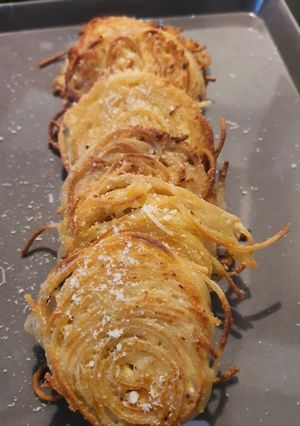 Une photo de Tourbillon de Spaghetti à l'ail et parmesan