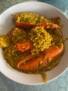 Una foto de Arroz caldoso con bogavante