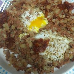 Hash and Eggs A picture of Hash and Eggs.
