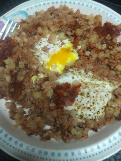 A picture of Hash and Eggs.