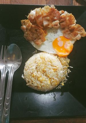รูปของ ข้าวผัดเบค่อน
