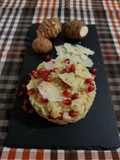 Risotto di topinambur e melagrana