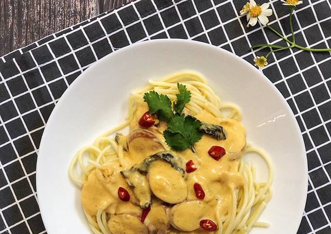 Resipi Spaghetti Carbonara Ciknana Oleh Salina Jalaludin Cookpad