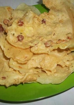 Foto resep Peyek kacang renyah banget tipis gurih