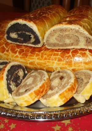 Diós-mákos bejgli recept fotója