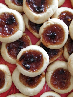 Una foto de Galletas de mantequilla y mermelada