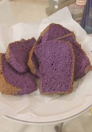 Foto resep 19. Kue Chiffon Talas (Taro)
